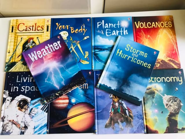 Set 10c trong Series Usborne Beginners..