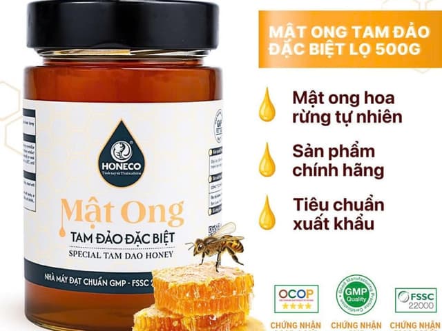 Mật Ong Tam Đảo Đặc Biệt 500gr