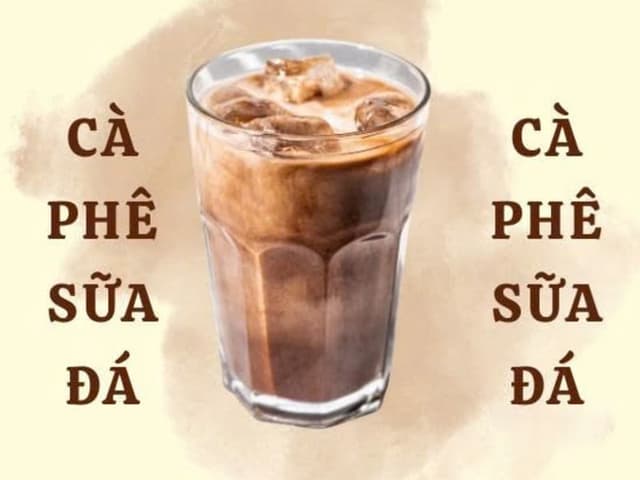 Cà phê sữa đá