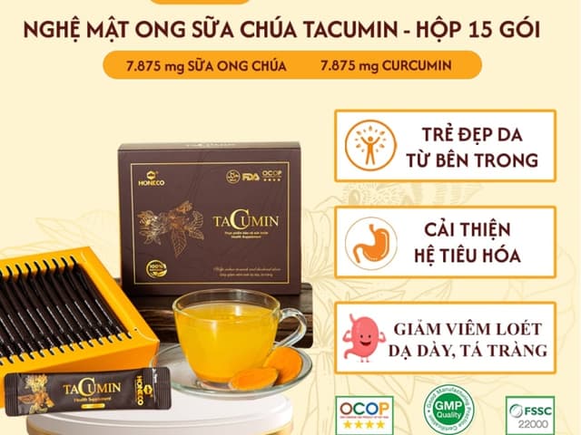Mật Ong Tacumin (Hộp 15 gói)