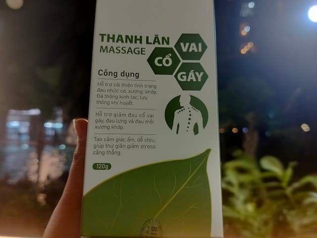 Thanh Lăn Massage Cổ Vai Gáy Gwen