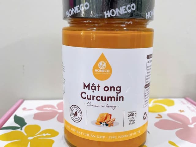 Mật Ong Curcumin Honeco 500ml
