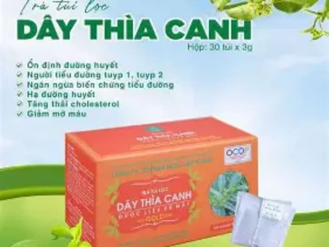 Trà Dây Thìa Canh Pù Mát 90gr - HẠ ĐƯỜNG HUYẾT