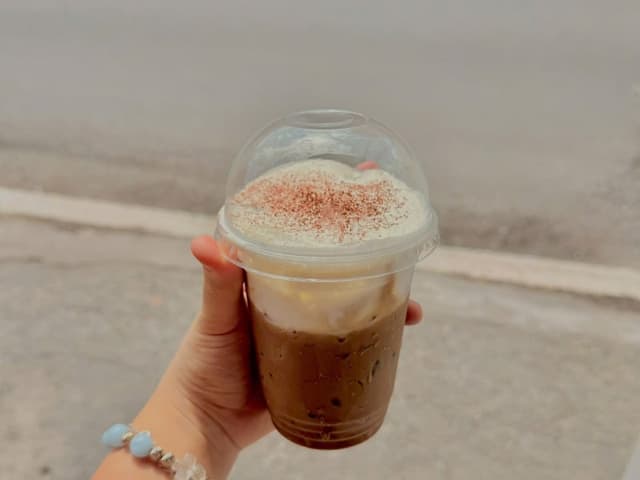 Cà phê kem muối