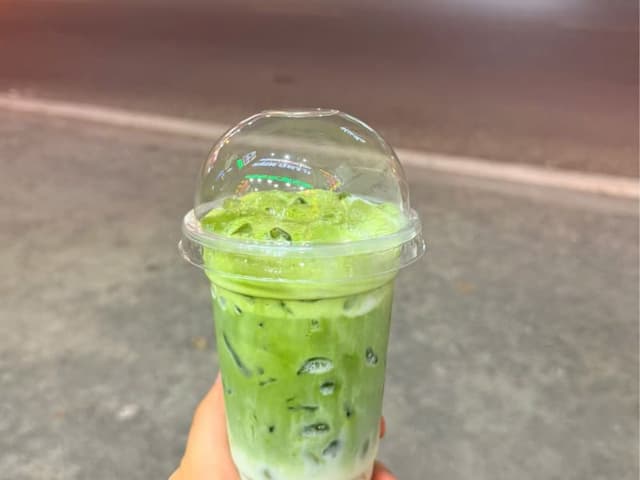 Matcha sữa gấu