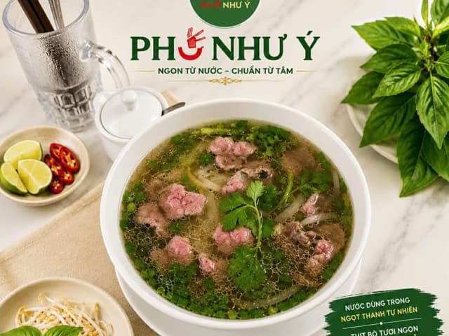 Phở bò 2 món mix tuỳ chọn tái - nạm - gầu - gân - bò viên