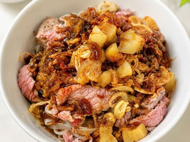 Phở - Mỳ gói trộn khô