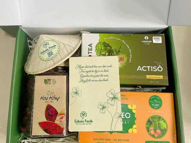 🌿 HỘP QUÀ CHĂM SÓC SỨC KHỎE TỪ THIÊN NHIÊN 🌿