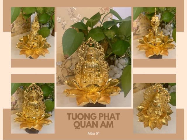 Tượng phật Quan Âm xe hơi - Mẫu 01