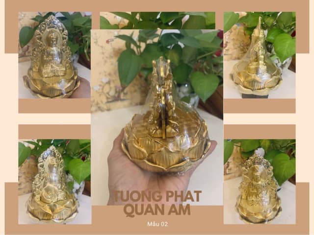 Tượng Phật Quan Âm xe hơi - Mẫu 02