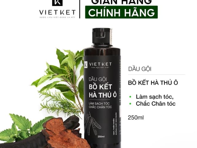 Dầu Gội Bồ Kết Hà Thủ Ô 250ml