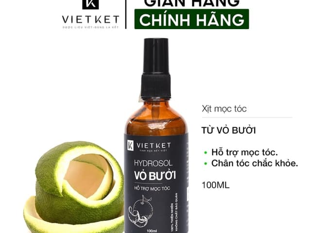 Xịt Vỏ Bưởi Hỗ Trợ Mọc Tóc 100ml