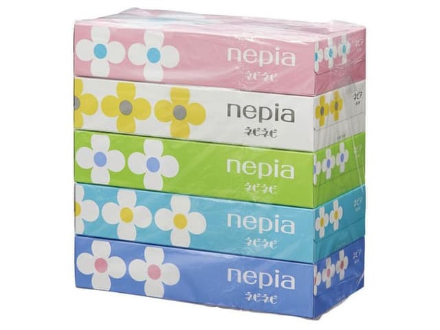 Set 5 hộp giấy ăn Nepia 150 tờ/ hộp