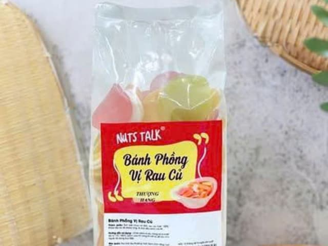 Bánh Phồng Rau Củ Nut Talk 500gr